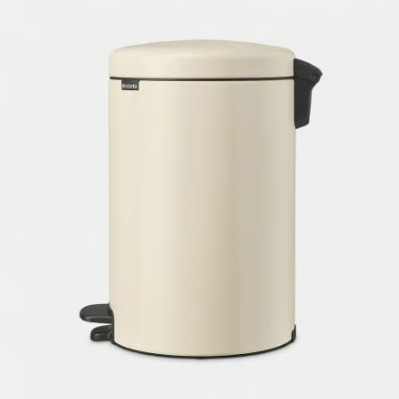 Avfallsbehllare Brabantia soft beige 20 liter frn Sjbloms