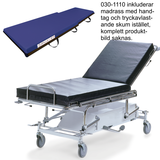 Patientvagn 2-delad 030-1110 Sjbloms