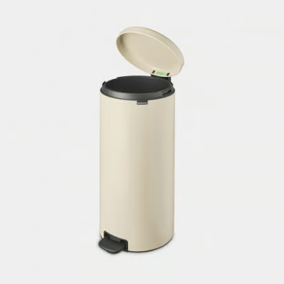 Avfallsbehllare Brabantia soft beige 30 liter frn Sjbloms